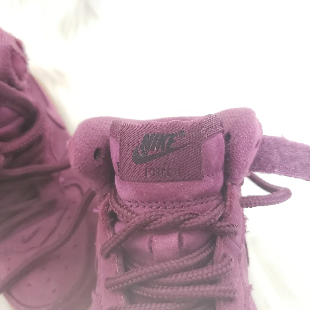 Nike Force 1 Mid WB TD 'Bordeaux Size 8C